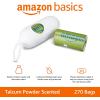 imageAmazon Basics Premium Lavender Scented Standard Dog Waste Bags 900 bags15 Count Pack of 60Talcum Powder