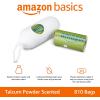 imageAmazon Basics Premium Lavender Scented Standard Dog Waste Bags 900 bags15 Count Pack of 60Talcum Powder