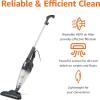 imageAmazon Basics 2in1 Stick Vacuum Cleaner for Home Convertible to Handheld Lightweight 39 LBS with Washable HEPA Filter 05L Dust Cup and Crevice Tools 197Ft Cord 300W BlackVacuum