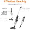 imageAmazon Basics 2in1 Stick Vacuum Cleaner for Home Convertible to Handheld Lightweight 39 LBS with Washable HEPA Filter 05L Dust Cup and Crevice Tools 197Ft Cord 300W BlackVacuum