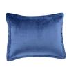 imageAmazon Basics 3 Piece Bedding Set Micromink Sherpa UltraSoft Warm All Season Comforter King Navy Blue SolidNavy Blue