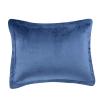 imageAmazon Basics 3 Piece Bedding Set Micromink Sherpa UltraSoft Warm All Season Comforter King Navy Blue SolidNavy Blue