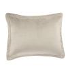 imageAmazon Basics 3 Piece Bedding Set Micromink Sherpa UltraSoft Warm All Season Comforter King Navy Blue SolidTaupe