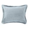imageAmazon Basics 3 Piece Bedding Set Micromink Sherpa UltraSoft Warm All Season Comforter King Navy Blue SolidTide Pool Blue