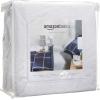 imageAmazon Basics Waterproof 18 inch Mattress Protector King Size Breathable Machine Washable WhiteKing
