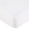 imageAmazon Basics Waterproof 18 inch Mattress Protector King Size Breathable Machine Washable WhiteKing