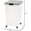 imageAmazon Basics 3Piece Airtight Dog Food Storage Container Combo with Scoop 33 QT  12 QT69 QT