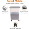 imageAmazon Basics 3Piece Airtight Dog Food Storage Container Combo with Scoop 33 QT  12 QT69 QT