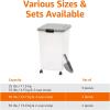 imageAmazon Basics 3Piece Airtight Dog Food Storage Container Combo with Scoop 33 QT  12 QT69 QT