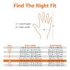 imageAmazon Basics Impact Protection Gloves with Touch Screen Friendly 15G Sandy Nitrile Palm Pack of 120 Pairs Yellow Size XXXSXLarge