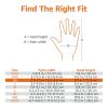imageAmazon Basics Impact Protection Gloves with Touch Screen Friendly 15G Sandy Nitrile Palm Pack of 120 Pairs Yellow Size XXXSXSmall