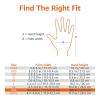 imageAmazon Basics Impact Protection Gloves with Touch Screen Friendly 15G Sandy Nitrile Palm Pack of 120 Pairs Yellow Size XXXSXXLarge