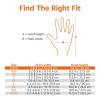 imageAmazon Basics Impact Protection Gloves with Touch Screen Friendly 15G Sandy Nitrile Palm Pack of 120 Pairs Yellow Size XXXSXXXS