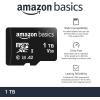 imageAmazon Basics Micro SDXC Memory Card with Full Size Adapter A2 U3 Read Speed up to 100 MBs 128 GB Black1TB