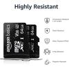 imageAmazon Basics Micro SDXC Memory Card with Full Size Adapter A2 U3 Read Speed up to 100 MBs 128 GB Black64GB2 pack