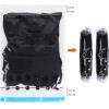 imageAmazon Basics RollUp Travel Zipper Storage Bags Pack of 12 6 Small ampamp 6 Medium Multiple ClearClear