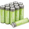 imageAmazon Basics 24Pack Rechargeable AA NiMH HighCapacity Batteries 2400 mAh Recharge up to 400x Times PreCharged12 Count Pack of 1