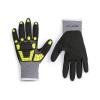 imageAmazon Basics Impact Protection Gloves with Touch Screen Friendly 15G Sandy Nitrile Palm Pack of 120 Pairs Yellow Size XXXSXXSmall