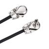 imageAmazon Basics 14 Inch Guitar Patch Auxiliary Cable 6 Inch 6Pack BlackBlack