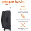 imageAmazon Basics 3 Piece Suitcases Softside Luggage 21quot25quot30quot Durable Design Spinner Wheels Large BlackBlack