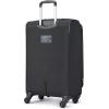 imageAmazon Basics 3 Piece Suitcases Softside Luggage 21quot25quot30quot Durable Design Spinner Wheels Large BlackBlack