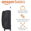 imageAmazon Basics 3 Piece Suitcases Softside Luggage 21quot25quot30quot Durable Design Spinner Wheels Large BlackBlack