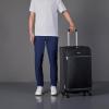 imageAmazon Basics 3 Piece Suitcases Softside Luggage 21quot25quot30quot Durable Design Spinner Wheels Large BlackBlack