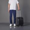 imageAmazon Basics 3 Piece Suitcases Softside Luggage 21quot25quot30quot Durable Design Spinner Wheels Large BlackBlack