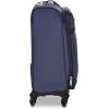 imageAmazon Basics 3 Piece Suitcases Softside Luggage 21quot25quot30quot Durable Design Spinner Wheels Large BlackNavy Blue
