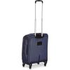 imageAmazon Basics 3 Piece Suitcases Softside Luggage 21quot25quot30quot Durable Design Spinner Wheels Large BlackNavy Blue