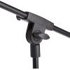 imageAmazon Basics Adjustable Boom Arm Height Microphone Stand with Tripod Base Up to 8575 Inches  Black