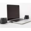 imageAmazon Basics Stereo 20 Speakers for PC or Laptop with Volume Control 35mm Aux input USBPowered 1 Pair SilverBlack