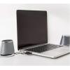 imageAmazon Basics Stereo 20 Speakers for PC or Laptop with Volume Control 35mm Aux input USBPowered 1 Pair SilverSilver