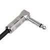 imageAmazon Basics TS 14 Inch RightAngle Instrument Cable for Electric Guitar 10 Foot BlackBlack