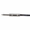 imageAmazon Basics TS 14 Inch Straight Instrument Cable for Electric GuitarBass and Keyboard 10 Foot BlackBlack