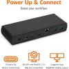 imageAmazon Basics Thunderbolt4USB4 Docking Station 3X Downstream TBT4 Dual Display 1xUSB A 31 Black 476 x 284 x 086 inches786 x 295 x 123 inches