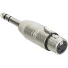 imageAmazon Basics XLR Male to 14 Inch TRS Adapter silver1 Count Pack of 4
