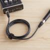 imageAmazon Basics XLR Microphone Cable for Speaker or PA System All Copper Conductors 6MM PVC Jacket 25 Foot BlackBlack