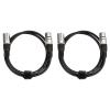 imageAmazon Basics XLR Microphone Cable for Speaker or PA System All Copper Conductors 6MM PVC Jacket 25 Foot BlackBlack