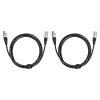 imageAmazon Basics XLR Microphone Cable for Speaker or PA System All Copper Conductors 6MM PVC Jacket 25 Foot BlackBlack