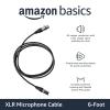 imageAmazon Basics XLR Microphone Cable for Speaker or PA System All Copper Conductors 6MM PVC Jacket 25 Foot BlackBlack