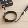 imageAmazon Basics XLR Microphone Cable for Speaker or PA System All Copper Conductors 6MM PVC Jacket 25 Foot BlackBlack