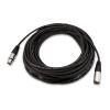 imageAmazon Basics XLR Microphone Cable for Speaker or PA System All Copper Conductors 6MM PVC Jacket 25 Foot BlackBlack