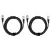 imageAmazon Basics XLR Microphone Cable for Speaker or PA System All Copper Conductors 6MM PVC Jacket 25 Foot BlackBlack