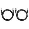 imageAmazon Basics XLR Microphone Cable for Speaker or PA System All Copper Conductors 6MM PVC Jacket 25 Foot BlackBlack