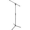 imageAmazon Basics Adjustable Boom Arm Height Microphone Stand with Tripod Base Up to 8575 Inches  Black