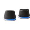 imageAmazon Basics Stereo 20 Speakers for PC or Laptop with Volume Control 35mm Aux input USBPowered 1 Pair SilverBlack
