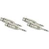 imageAmazon Basics XLR Male to 14 Inch TRS Adapter silver1 Count Pack of 4