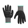 imageAmazon Basics 100 Pairs Impact Protection Gloves with Touch Screen Friendly 15G Sandy Nitrile Palm Black Size XLarge 100 Count Pack of 1Black