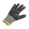 imageAmazon Basics 100 Pairs Impact Protection Gloves with Touch Screen Friendly 15G Sandy Nitrile Palm Black Size XLarge 100 Count Pack of 1Black